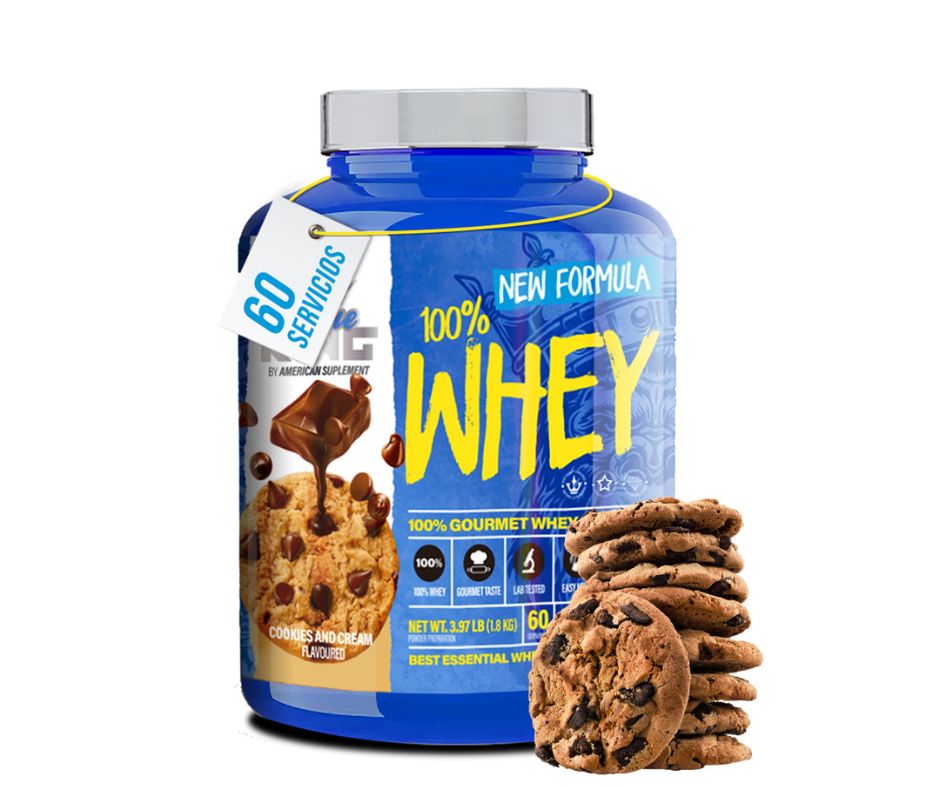 Proteine 100% Whey 1,8Kg 60 porzioni