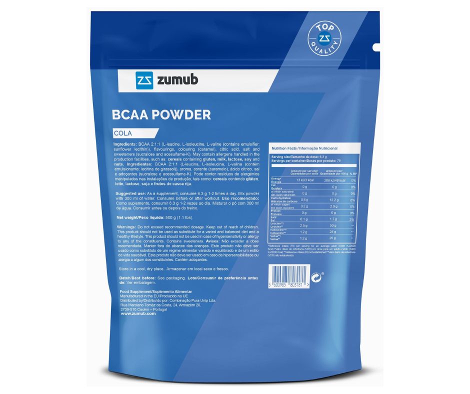 BCAA polvere Zumb