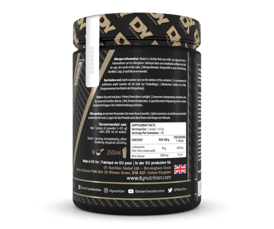 Glutammina in polvere 300g 37 porzioni