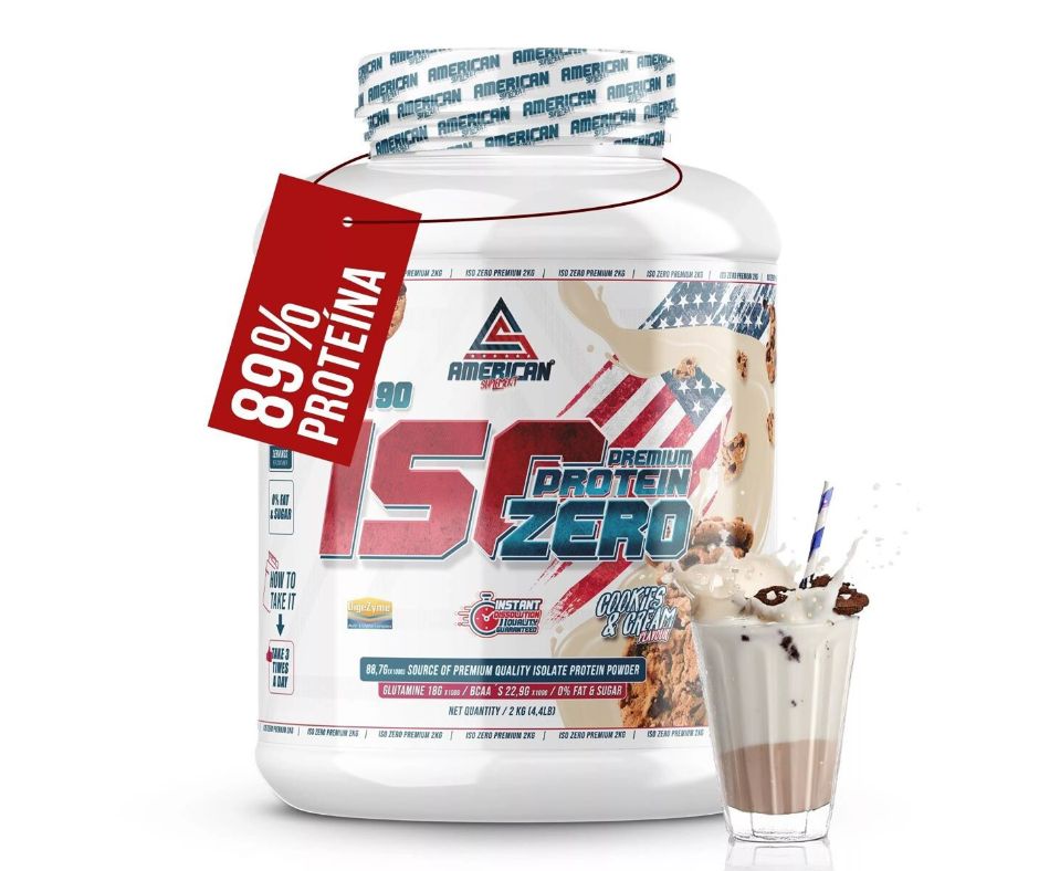 Proteine isolate Americane Premium IsoZero WPI90 2Kg 75 porzioni