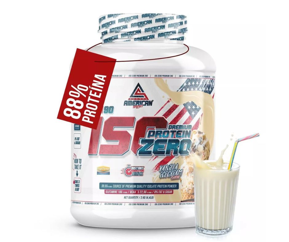 Proteine isolate Americane Premium IsoZero WPI90 2Kg 75 porzioni