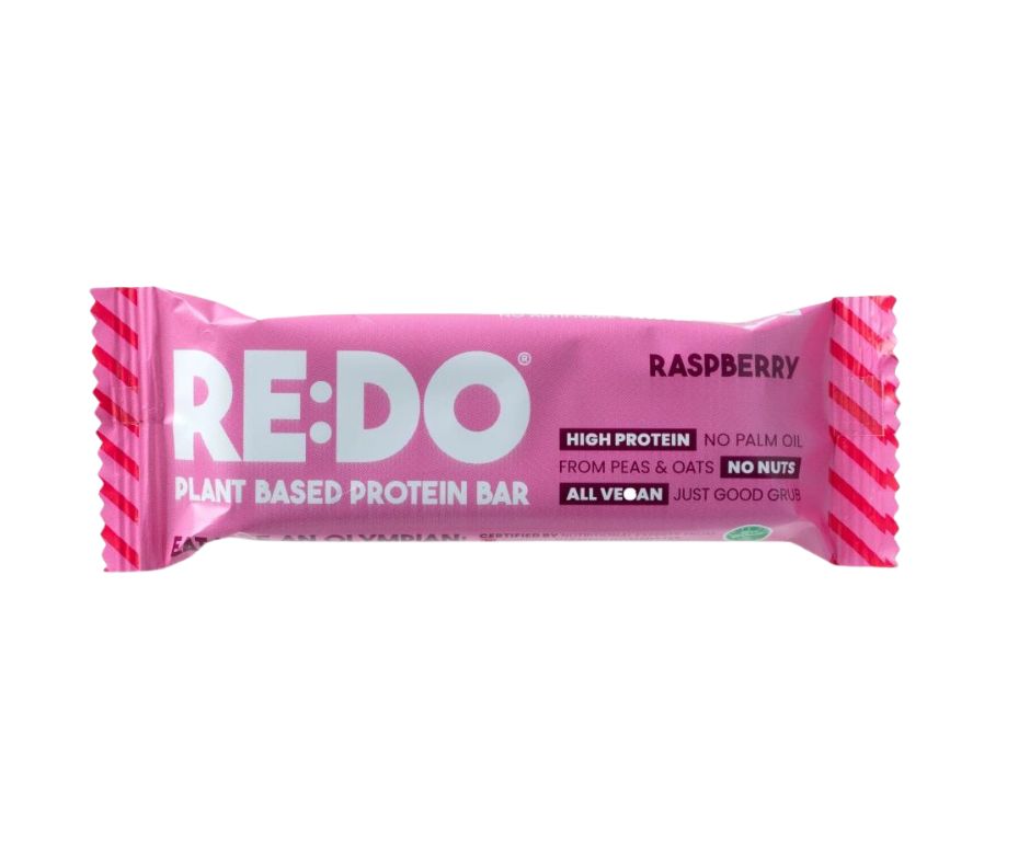 re:do protein bar vegan salted raspberry