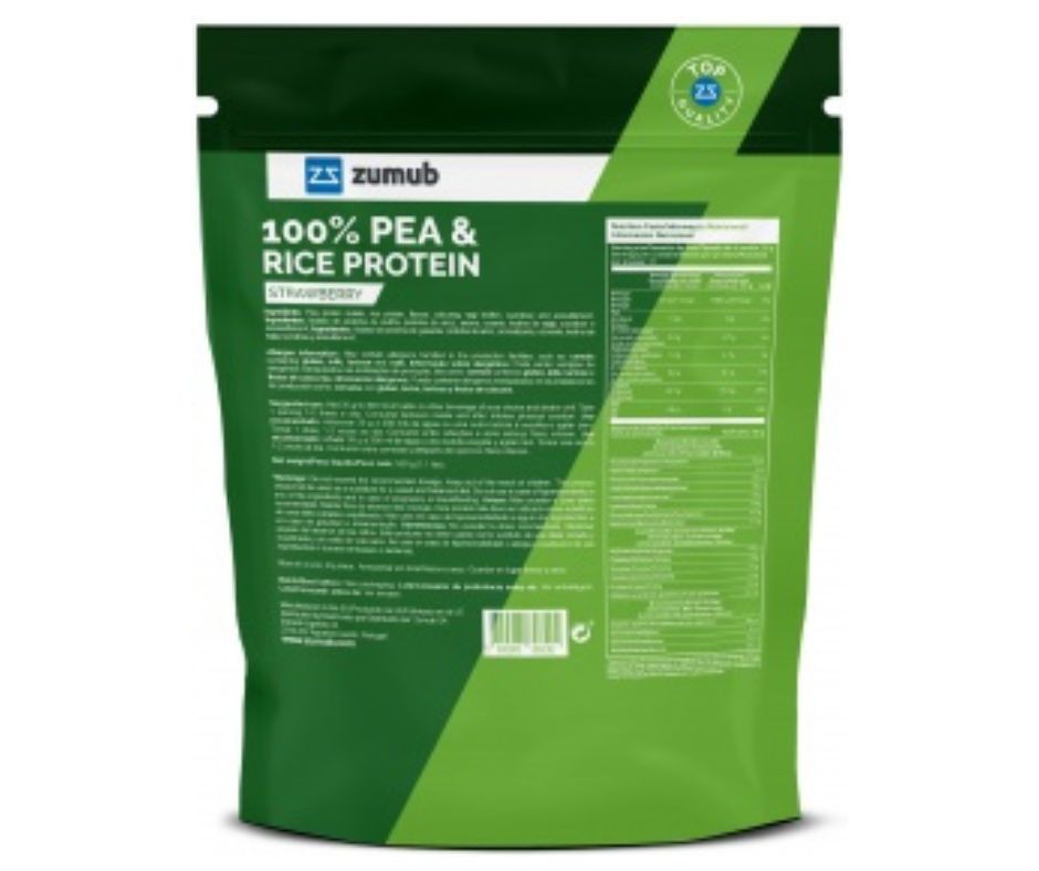 Proteina riso Piselli cioccolato