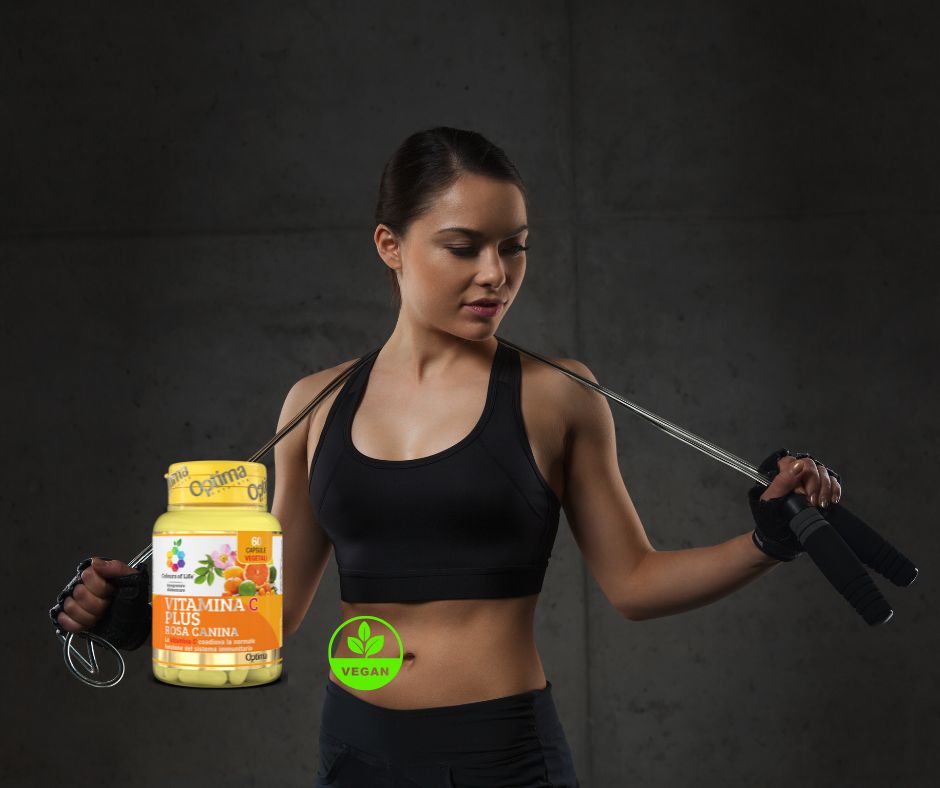 Vitamina C Plus con Rosa Canina