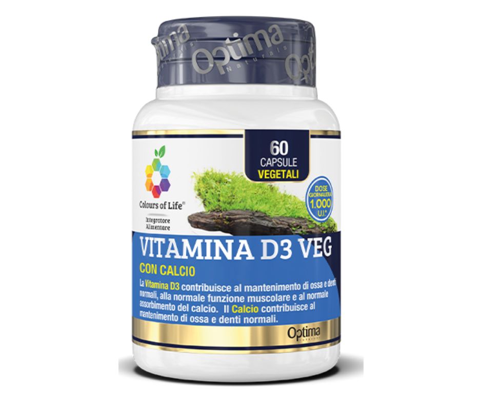 Vitamina D3 Veg con Calcio