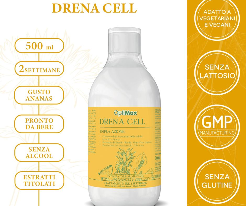 OptiMax Drena cell - Tripla azione contro la cellulite